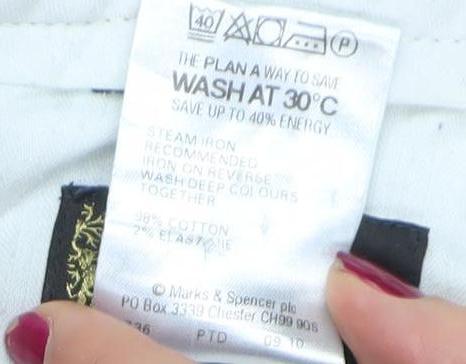 Marks and Spencer Men's Black Corduroy Trousers 34W 29L Regular Fit