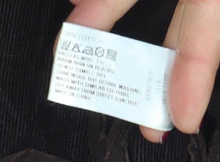 ROCHA.JOHN ROCHA Women Brown A-Line Corduroy Midi Skirt Size 10