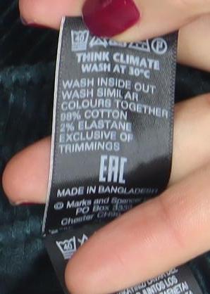 Marks and Spencer Women’s Green Corduroy A-Line Skirt Size 12