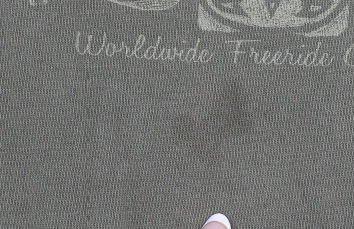 Animal Men’s Green Graphic Print Cotton T-Shirt L Regular Fit