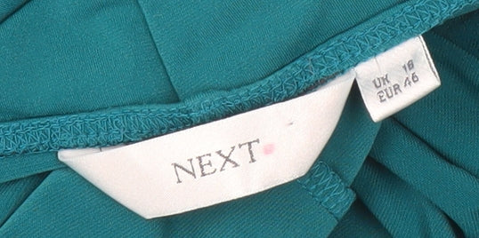 Next Women's Green Halter Neck Sleeveless Camisole Top Size 18