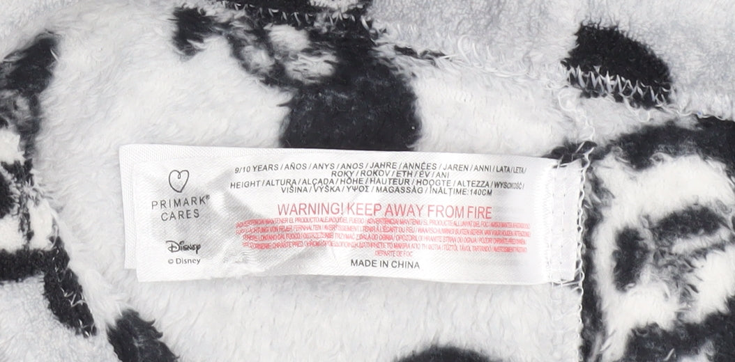 Primark Girls Grey Disney Mickey Mouse Fleece Pyjama Pants 9-10 Years