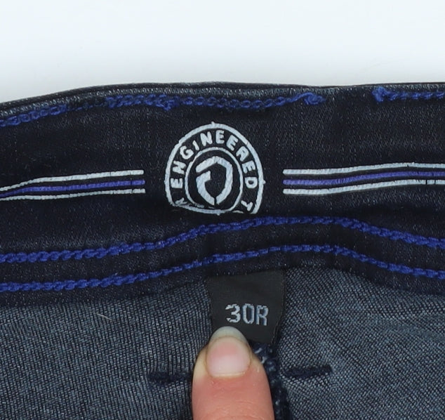 Rolla Coaster Men's Blue Slim Fit Dark Wash Jeans 30R