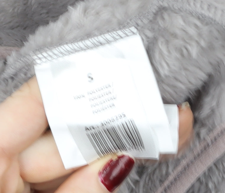 9th Avenue Women's Grey Fleece Full Zip Jacket Size S