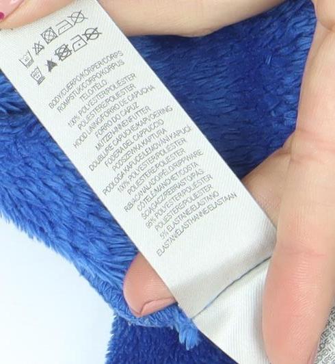 Marvel Spider-Man Boys Blue Red Fleece Hooded Onesie 6-7 Years