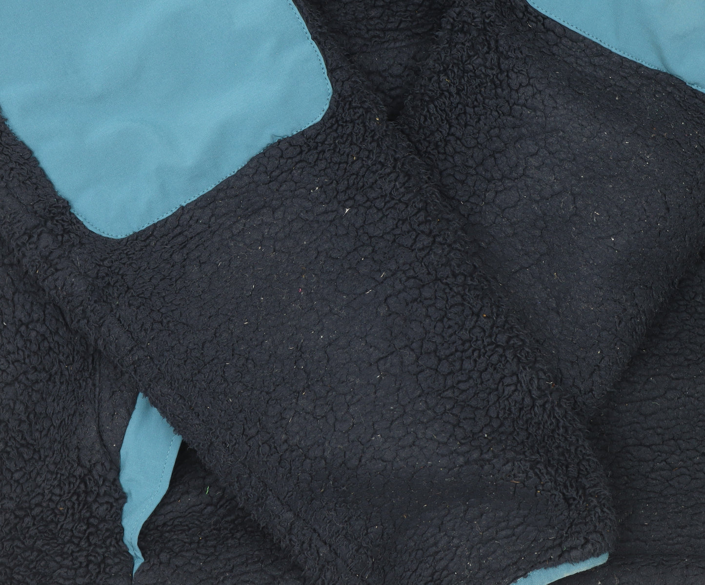 The North Face Men's Blue Fleece Pullover Hoodie Size M