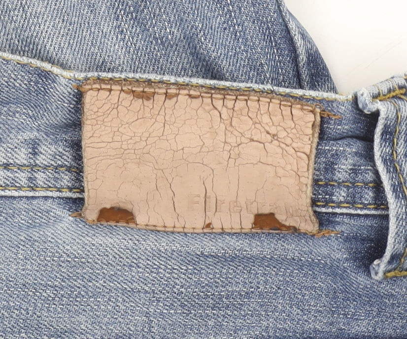 Firetrap Men’s Blue 30R Straight Fit Denim Jeans