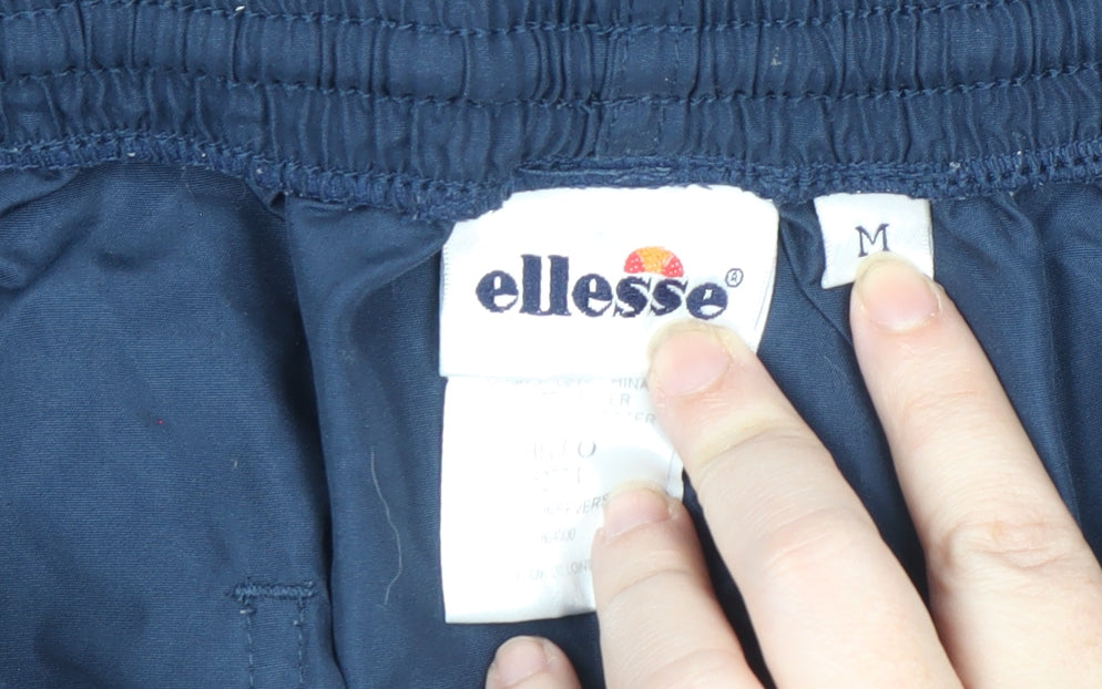 Ellesse Men's Blue Athletic Sports Shorts M Quick Dry Lightweight