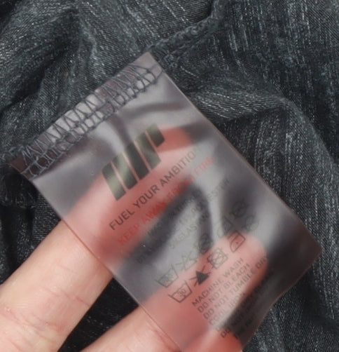 Myprotein Men's Grey Long Sleeve Athletic Gym Top Size S