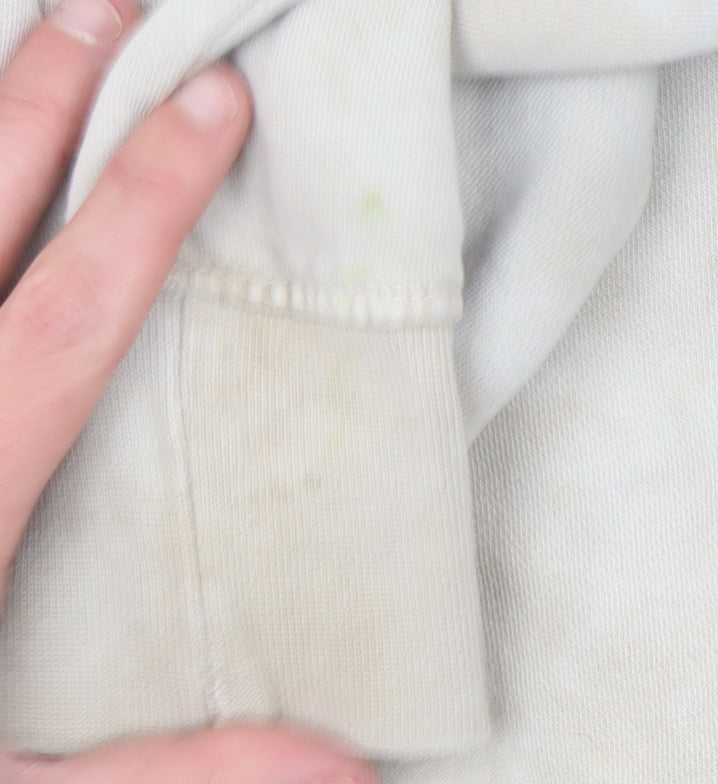 Pull & Bear Men’s Beige Crew Neck Sweatshirt Size M Regular Fit