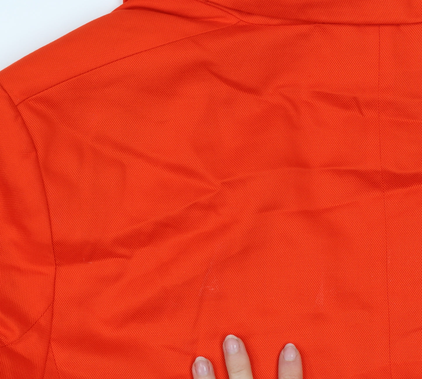 H&M Women’s Orange Linen Blend Blazer Jacket Size 14