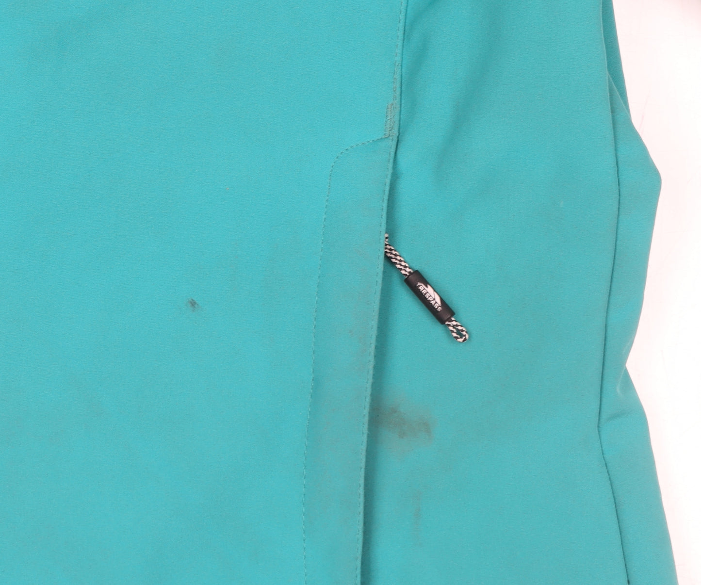 Trespass Women’s Teal Softshell Hooded Jacket Size XL UK 16 Waterproof