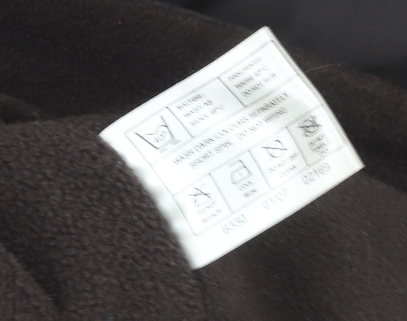 EWM Men's Brown Full Zip Fleece Lined Bodywarmer Waistcoat M