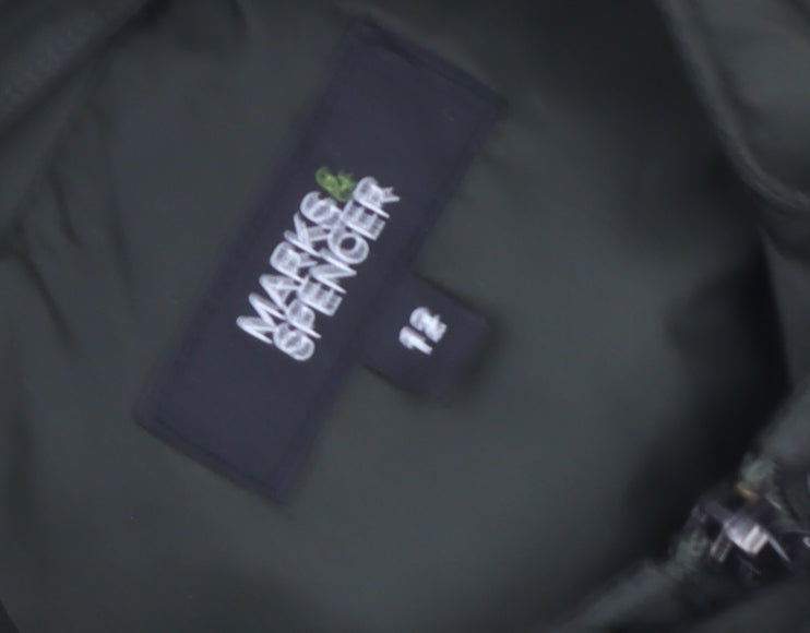 Marks and Spencer Women’s Green Quilted Puffer Waistcoat Size 12
