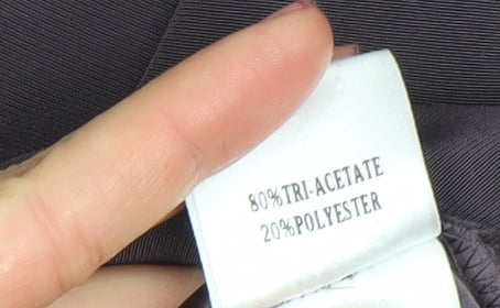 Libra Women's Brown Shawl Collar Suit Jacket Size 10