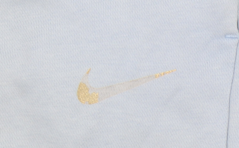 Nike Women’s Blue Jogger Trousers Size M Elastic Waist Casual