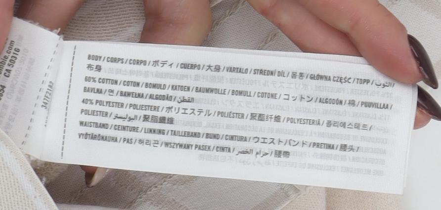 Hollister Women Beige Ultra High-Rise Cotton Jogger Trousers Medium