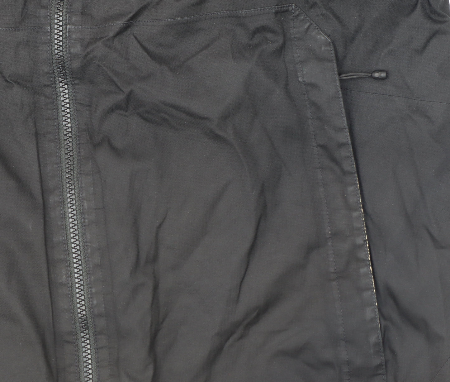 The North Face Men's Black L Waterproof Hooded Rain Jacket