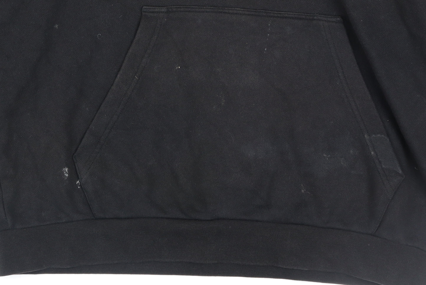 Adidas Men's Black Pullover Hoodie M Logo Sportswear Graphic