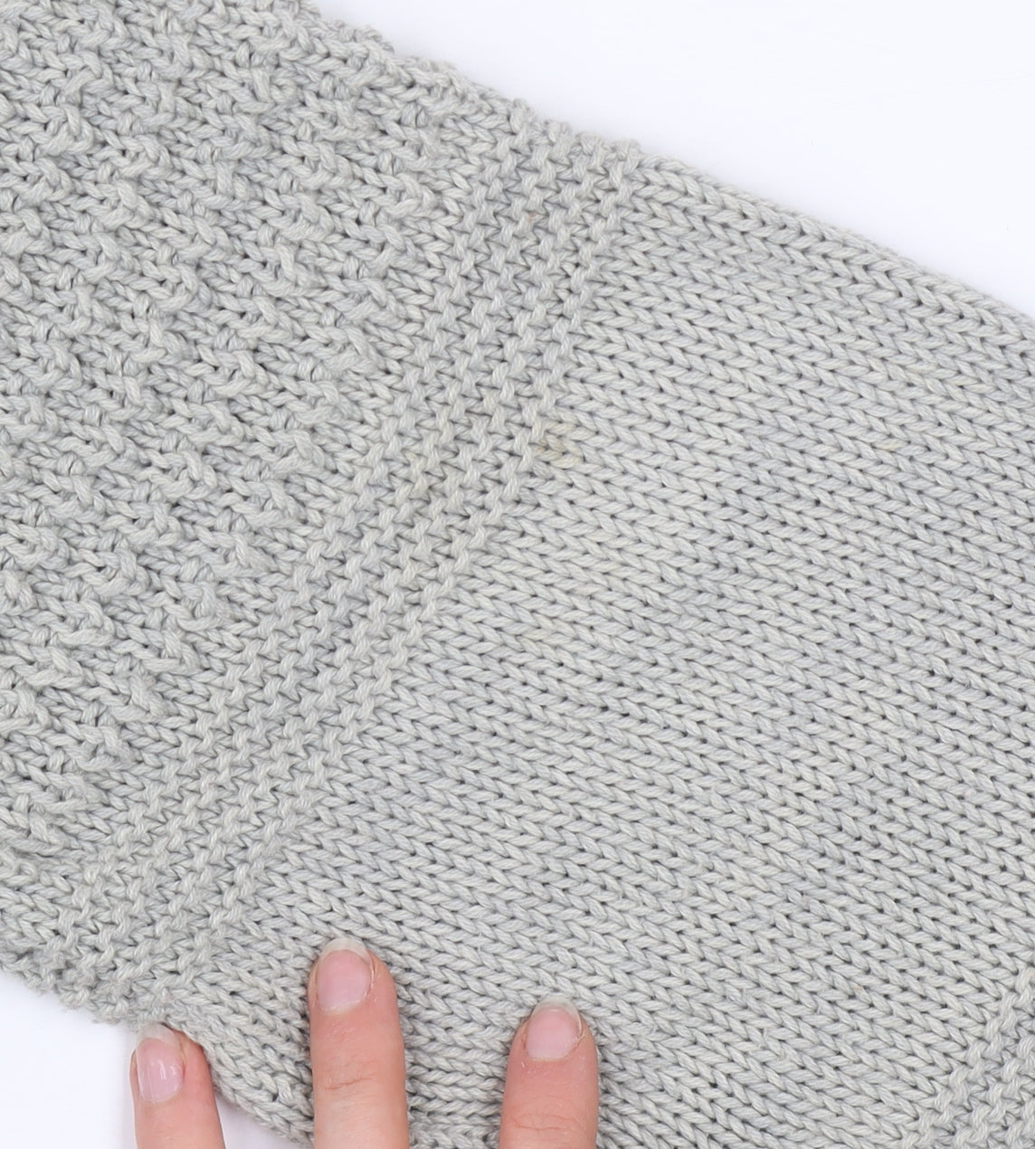 Universal Thread Women Grey XL Chunky Knit Crew Neck Jumper