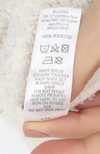 BY S. Women Ivory Fleece Hooded Waistcoat Size 16 Bodywarmer