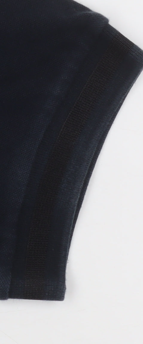 Rapha Men's Black 1/4 Zip Cycling Polo Shirt Size M