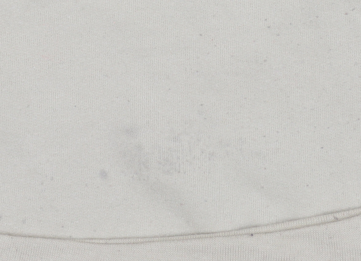 Goose and Gander Men's Beige Pullover Hoodie Size M Logo Sweatshirt