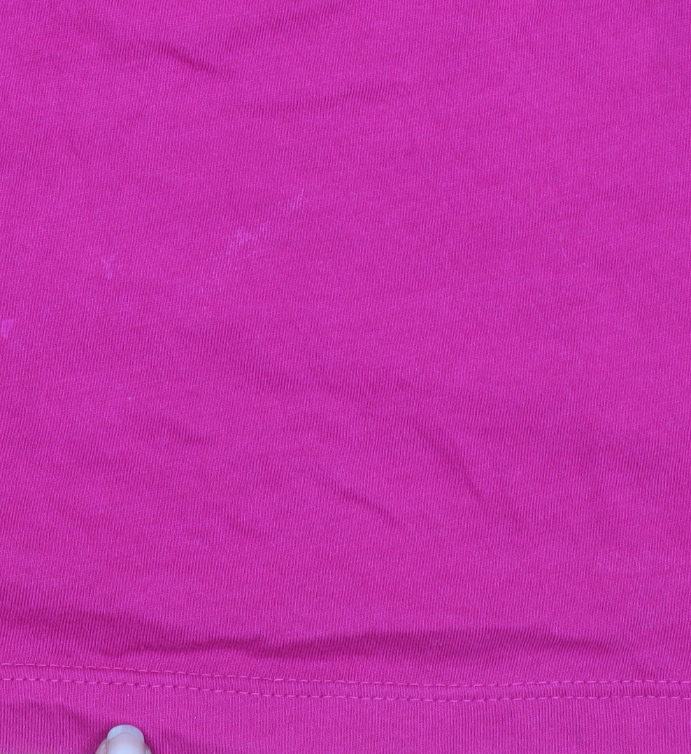 Marks and Spencer Women’s Pink Cotton Long Sleeve Tunic Blouse Size 18