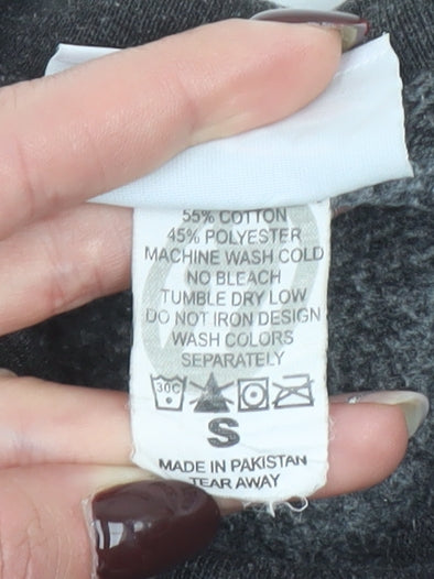 Jacks Surfboards Men's Black Small Pullover Sweatshirt California Graphic