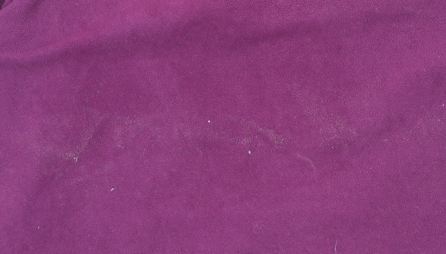 Mountain Life Women's Purple Fleece Pullover Sweatshirt Size 14