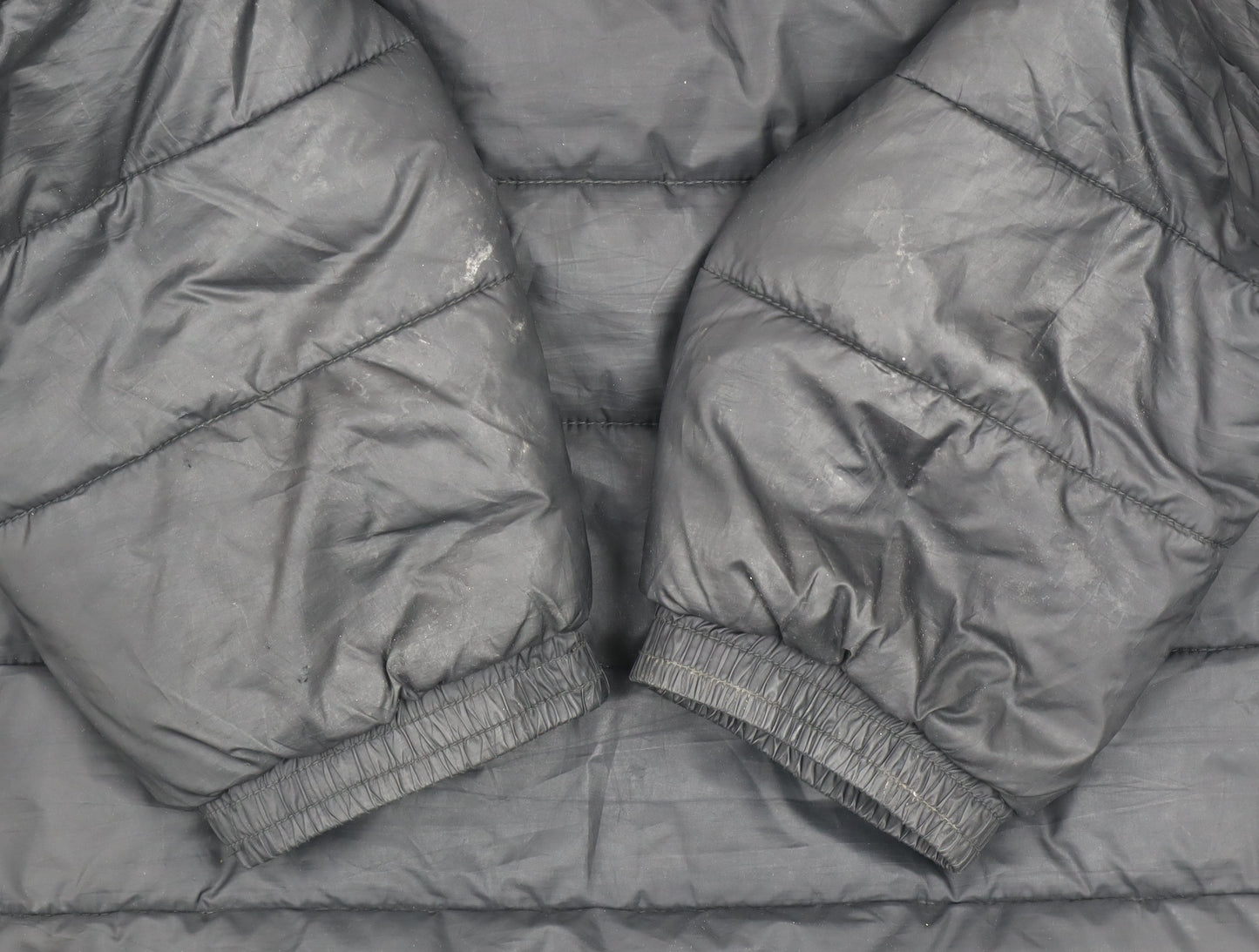 Original Penguin Men's Black Puffer Jacket M Full Zip Winter Coat