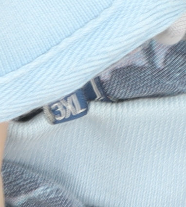 Petrol Industries Men's Blue 3XL Graphic Collared Polo Shirt