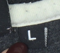 McKenzie Men’s Grey Pullover Hoodie L Logo Print Classic Style