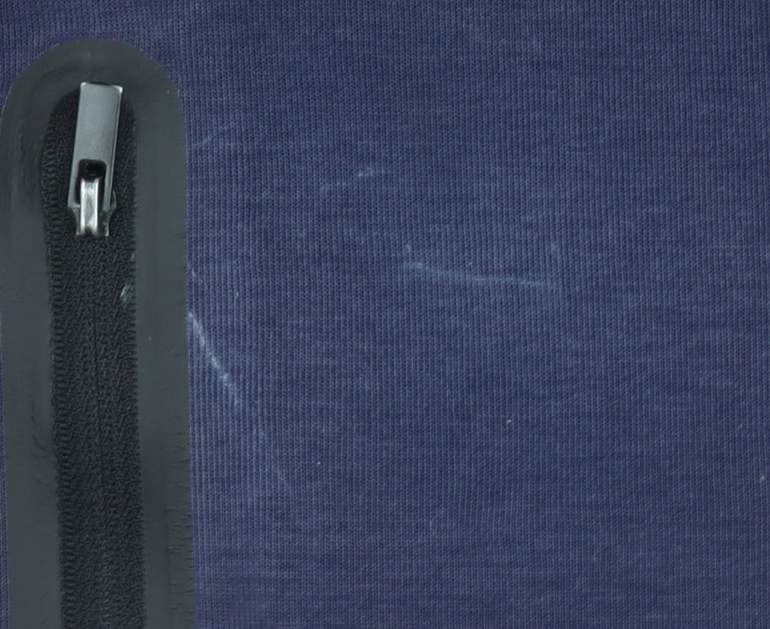 U.S. Athletic Men’s Blue Full Zip Hoodie XL Lightweight Cotton Blend