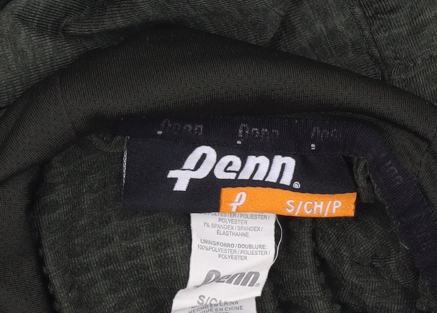 Penn Men's Green 1/2 Zip Lightweight Sports Hoodie Size S