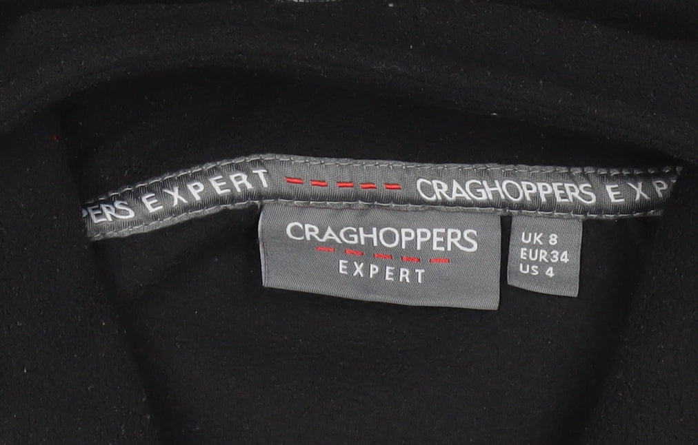 Craghoppers Women’s Black Fleece Full Zip Jacket UK 8