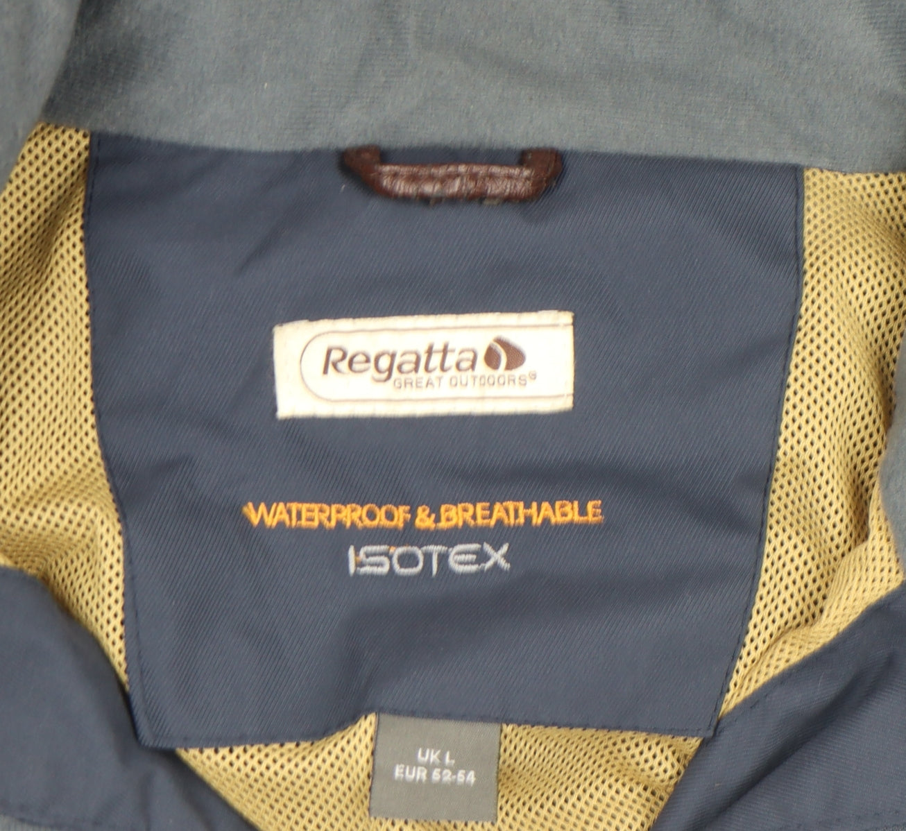 Regatta Men's Blue Waterproof Breathable Isotex Parka Jacket UK L