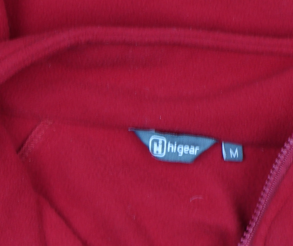 Hi Gear Men's Red Fleece Full Zip Outdoor Jacket Size M