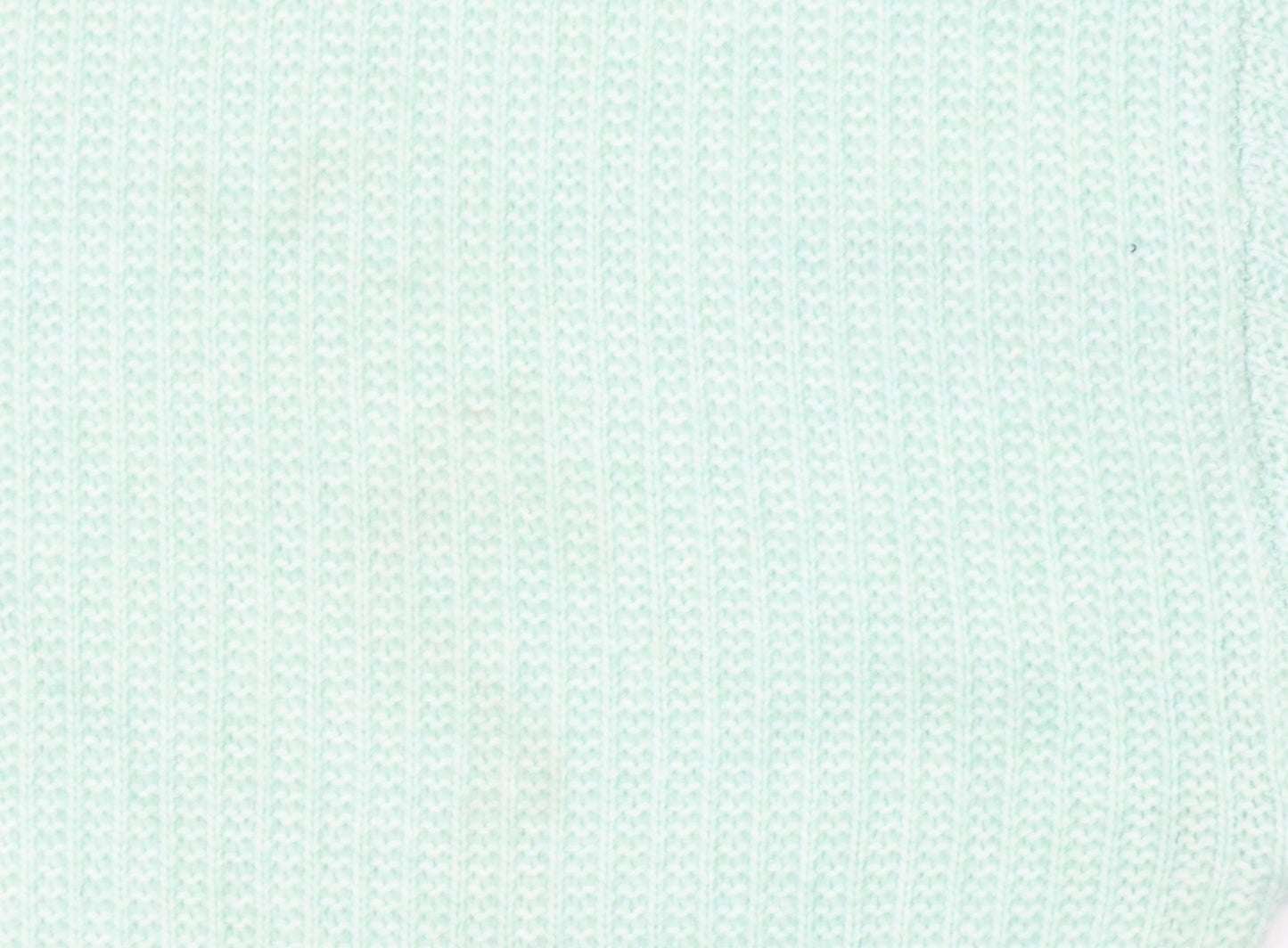 Marks and Spencer Womens Green Roll Neck Knit Jumper XL