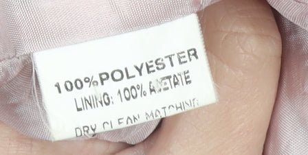 Parallel Women’s Grey Single-Breasted Mid-Length Suit Jacket Size 14