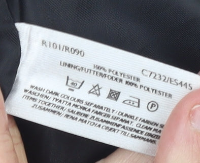 South Womens Black Knee Length Trumpet Skirt Size 10