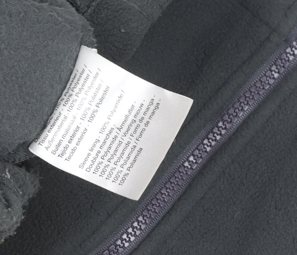 Regatta Men's Grey Fleece Full Zip Outdoor Jacket Size L