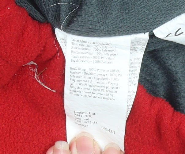 Regatta Men's Red Full Zip Fleece Sweatshirt Size S Outdoor Jacket