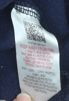 Peter Storm Mens Blue Fleece 1/2 Zip Pullover Sweatshirt Size S