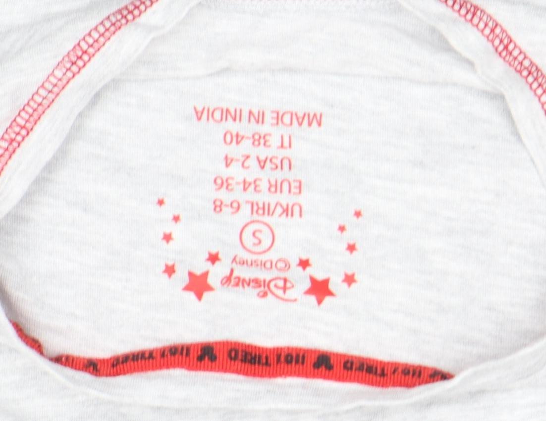 Disney Women’s Grey Mickey Mouse Nightshirt T-Shirt Style S