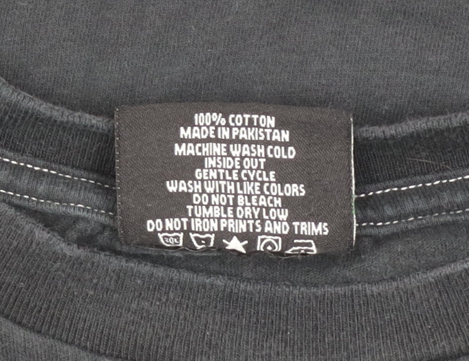 Eddie Stobart Men's Black XL Cotton Graphic Transportation T-Shirt