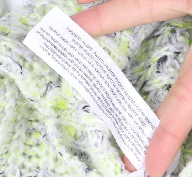 Primark Women’s Multicoloured Chunky Knit Pullover Jumper XS