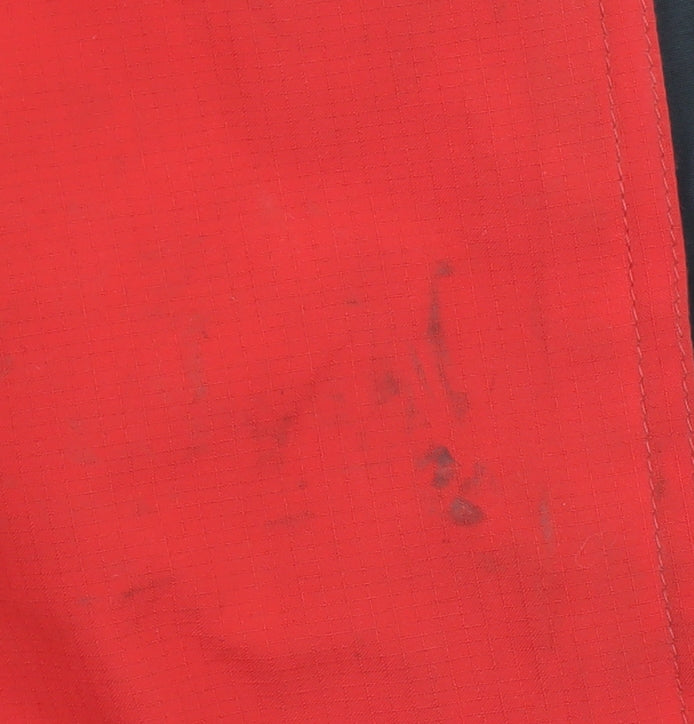 Berghaus Men’s Red Waterproof Parka Jacket L Hooded Outdoor Coat