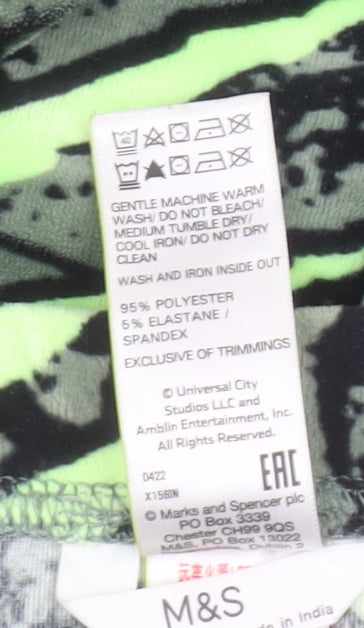 Marks and Spencer Boys Green Jurassic Park Pyjama Pants 13-14 Years