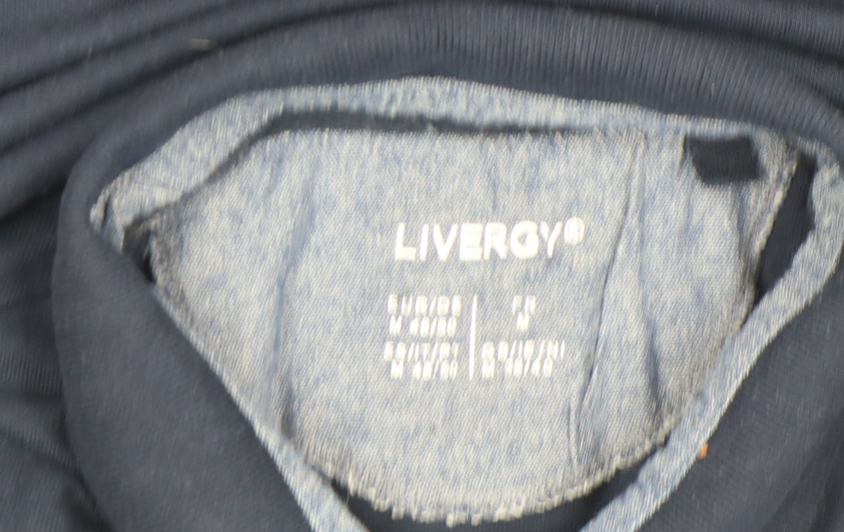 Livergy Men’s Blue M Regular Fit Cotton Polo Shirt